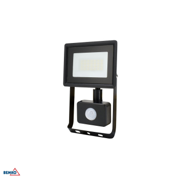Naświetlacz LED SMD KASTEL 20W 4000K 1640LM IP65 czarny cz. pir