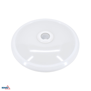 Plafoniera LED DORIA  12W 4000K 1000LM IP20 cz. pir
