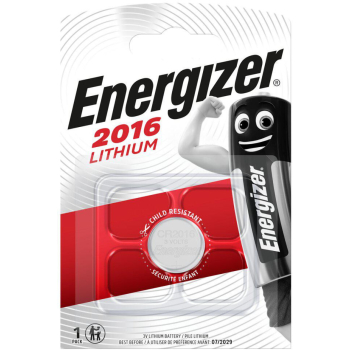 Bateria CR2016 Energizer Lithium (blister 1 szt.)