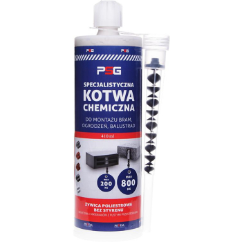Kotwa poliestrowa PSG 71.410 410ml z mieszaczem
