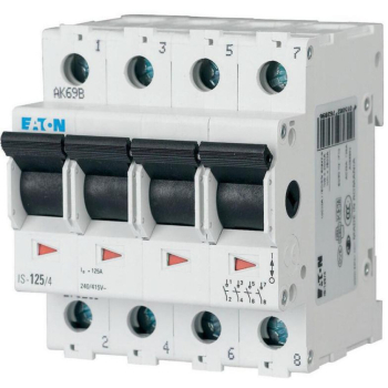 EATON ROZŁĄCZNIK IZOLACYJNY MODUŁOWY 100A 4Z 4P 4M 415V AC IS-100/4
