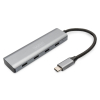 Hub USB Typ C DIGITUS 4-portowy 4x USB Typ C aluminium 5Gbps