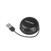 Hub USB Natec 4x USB 2.0 Bumblebee czarny