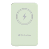Powerbank Verbatim Charge 'n' Go Magnetic Wireless 10000mAh USB-C PD 3.0 Green