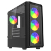 Obudowa komputerowa SAVIO NOCTIS GLASS RGB X1