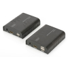 Przedłużacz/Extender DIGITUS KVM HDMI+USB 120m po Cat.6 UTP/IP 1080p FHD 60Hz audio (zestaw)