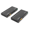 Przedłużacz/Extender DIGITUS HDMI HDBaseT 150m po Cat.5e/6/7 4K 60Hz PoC (Power over Cable) IR audio (zestaw)