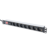 Listwa zasilająca DIGITUS 19" 1U  7 gniazd 16A 2m