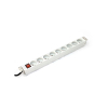 Listwa zasilająca DIGITUS 19'' 9 gniazd 2P+Z, kabel dł. 2m +wtyk C14, wyłącznik