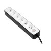 Listwa zasilająca Tracer Zebra mobile ready 1,5 m (6 gniazd)