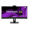 Monitor ViewSonic 34” VG3457CV MVA UWQHD 100Hz 2xHDMI DP HUB RJ45 głośniki