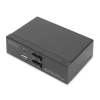Przełącznik KVM DIGITUS 2 portowy HDMI, 4K 30Hz