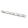 Patch panel pusty DIGITUS 19" 24 port 1U do modułów keystone (RAL 7035)