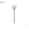 Kabel instalacyjny Intellinet skrętka Cat6 UTP drut SOHO CCA 305m, szary
