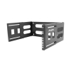 Uchwyt ścienny rack Lanberg 19" 4U 497x400/240 czarna