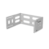 Uchwyt ścienny rack Lanberg 19" 4U 497x400/240 szary