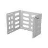Uchwyt ścienny rack Lanberg 19" 8U 497x400/240 szary