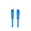 Patchcord Lanberg S/FTP kat.6A 10m LSZH CCA fluke passed niebieski