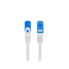 Patchcord Lanberg S/FTP kat.6A 3m LSZH CCA fluke passed szary