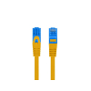Patchcord Lanberg S/FTP kat.6A 1,5m LSZH CCA fluke passed pomarańczowy