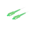 Patchcord światłowodowy Lanberg SM SC/APC-SC/APC SIMPLEX 3.0mm LSZH G657A2 10m biały