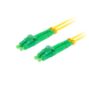 Patchcord światłowodowy Lanberg SM LC/APC-LC/APC DUPLEX 3.0mm LSZH G657A1 3m żółty