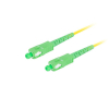 Patchcord światłowodowy Lanberg SM SC/APC-SC/APC SIMPLEX 3.0MM LSZH G657A1 2M żółty