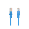 Patchcord Lanberg UTP kat.5e 0,25m niebieski