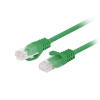 Patchcord Lanberg UTP kat.5e 2m zielony 10-Pack