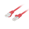 Patchcord Lanberg UTP kat.6 20m LSZH CU fluke passed czerwony
