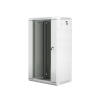 Szafa instalacyjna Rack wisząca 19" 22U 600x450 szara Lanberg (flat pack)