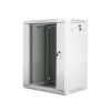 Szafa instalacyjna Rack wisząca 19" 15U 600x450 szara Lanberg (flat pack)