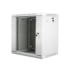 Szafa instalacyjna Rack wisząca 19" 12U 600x450 szara Lanberg (flat pack)