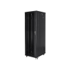 Szafa instalacyjna Rack stojąca 19" 42U 600x1000 czarna Lanberg (flat pack)