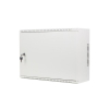 Szafa instalacyjna Lanberg rack wisząca 19" 4U+3U 540x200 niskoprofilowa szara (złożona)