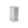 Szafa instalacyjna Rack stojąca 19" 42U 800x1000 szara drzwi perforowane LCD Lanberg (flat pack)