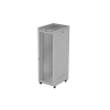 Szafa instalacyjna Rack stojąca 19" 47U 800x1000 Drzwi Perforowane szara Lanberg (flat pack) LCD V2