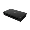 Switch niezarządzalny Lanberg 8x 1GB/s Gigabit Ethernet Desktop 12V (Obudowa metalowa)