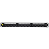 Patch panel 19'' Netrack 24-porty kat. 5e UTP, z półką