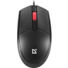 Mysz przewodowa Defender DELTA MM-523 1000dpi bezklikowa silent