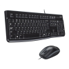 Zestaw przewodowy klawiatura + mysz Logitech Desktop MK120 US czarny
