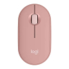 Mysz bezprzewodowa Logitech Pebble Mouse 2 M350s optyczna różowa