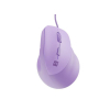 Mysz przewodowa Natec Crake 2 PRO 12800dpi wertykalna programowalna optyczna pure lavender