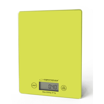 Waga kuchenna elektroniczna Esperanza "Lemon" zielona