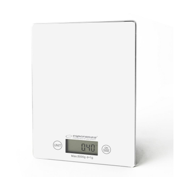 Waga kuchenna elektroniczna Esperanza "Lemon" biała