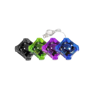 Hub USB 2.0 Esperanza 4 porty "Star" czarny