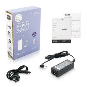 Zasilacz sieciowy Mitsu 20V 2A (5.5x2.5) 40W do notebooka MSI, Medion, Lenovo