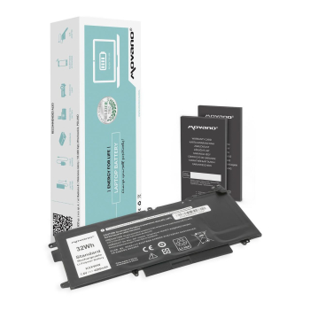 Bateria Movano do notebooka Dell Latitude E5289, 7390 2-in-1, K5XWW (7.4V-7.6V) (4200 mAh)