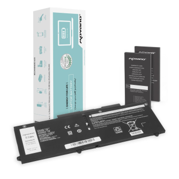 Bateria Movano do notebooka Dell Latitude 5330, 5430, 5530, 7330, 7430, Precision 15 3570, FK0VR (15.2V) (3468 mAh)