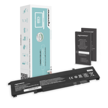 Bateria Movano do notebooka HP Omen 16-B, 16-C, Victus 15-FA, 15-FB, 16-D, 16-E, 16-R, 16-S, WK04XL (15.4V) (4400 mAh)